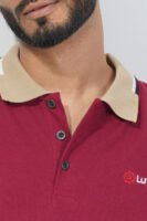 Men's Polo-Maroon Ember