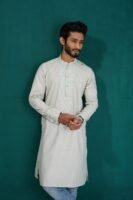 Premium Panjabi - Light Mint